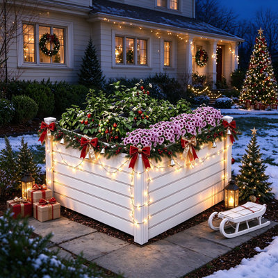 Lit de jardin surélevé Winon