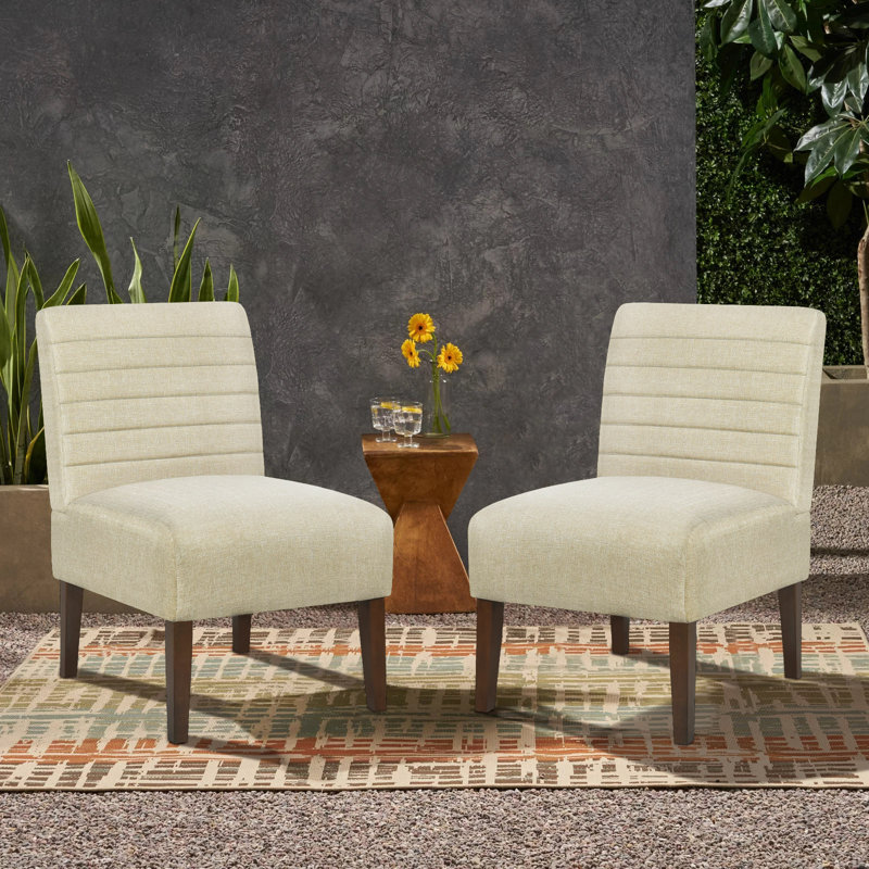 Floraine 21 de large, Polyester beige