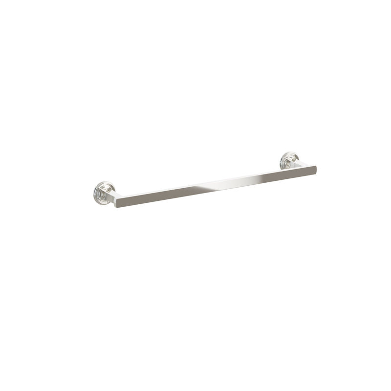 Porte-serviettes Emtek, Nickel poli, H 1,625 po x L 19,375 po x P 3,125 po