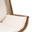 Rachel Outdoor 2-Piece PE Rattan Conversation Set With Cushions & Acacia Wood Top-124485731