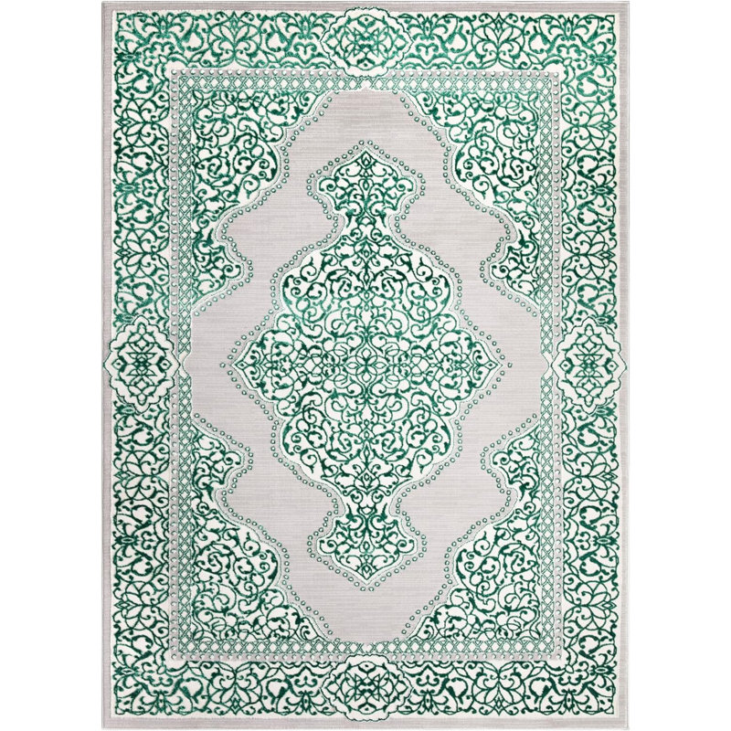 Carenda Floral Area Rug, Rectangle 200 x 290cm