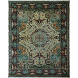 Maerose One-of-a-Kind 9'1" X 12' New Age Wool Area Rug in