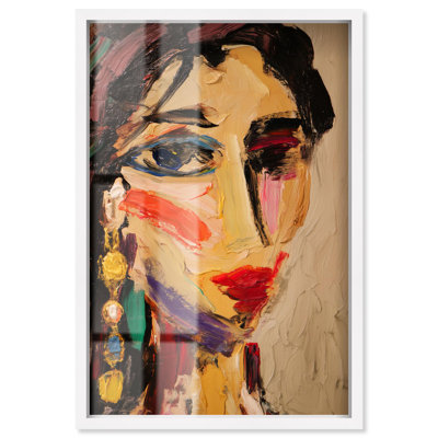 «Colorful Expression I Shadowbox Print», art mural par Art Remedy