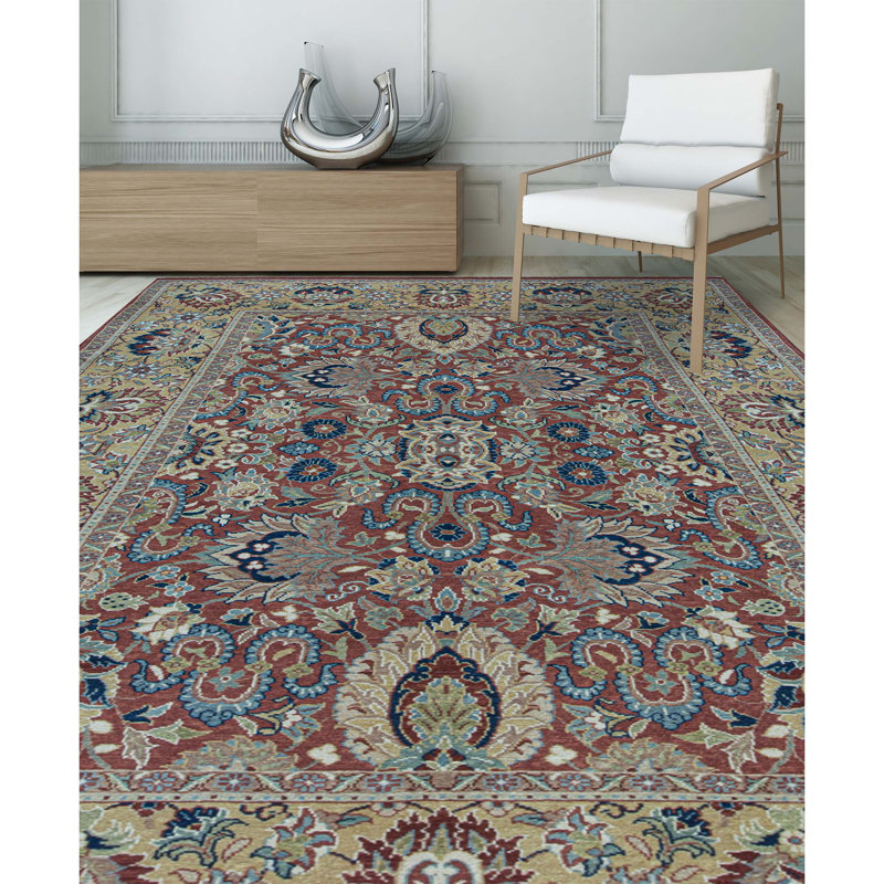 Hand Woven Wool Oriental Area Rug
