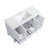 48'' Single Bathroom Vanity with Sink Top, 4 Soft-Close Doors & 2 Drawers, Modern Storage Cabinet for Bathroom, White-2059878884