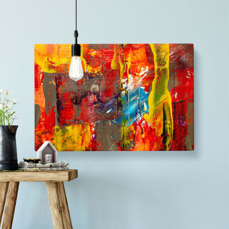 Abstract Vol.198 by S.Johnson - Wrapped Canvas, 61 cm H x 91.4 cm W