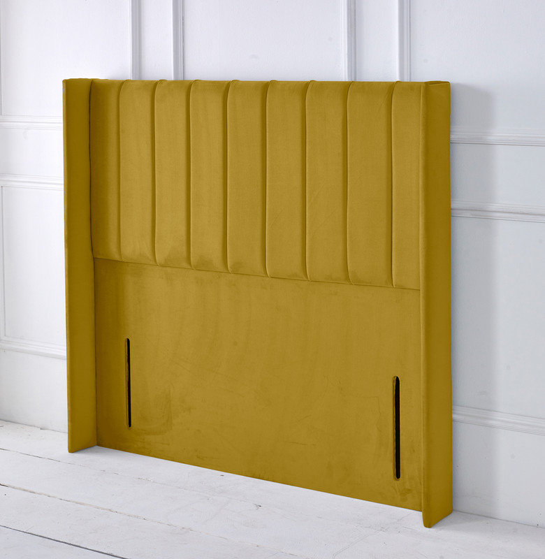 Upholstered Headboard, Single (3'), Turmeric