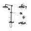 Durain Mixer Shower with Dual Shower Head