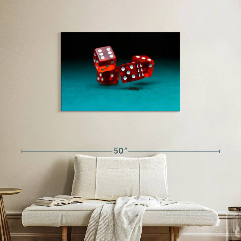 Senne Rolling Dice, 24" H x 36" W