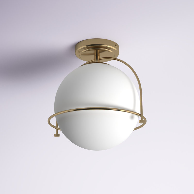 Plafonnier encastré 1 lumière 10,75 po Linnea