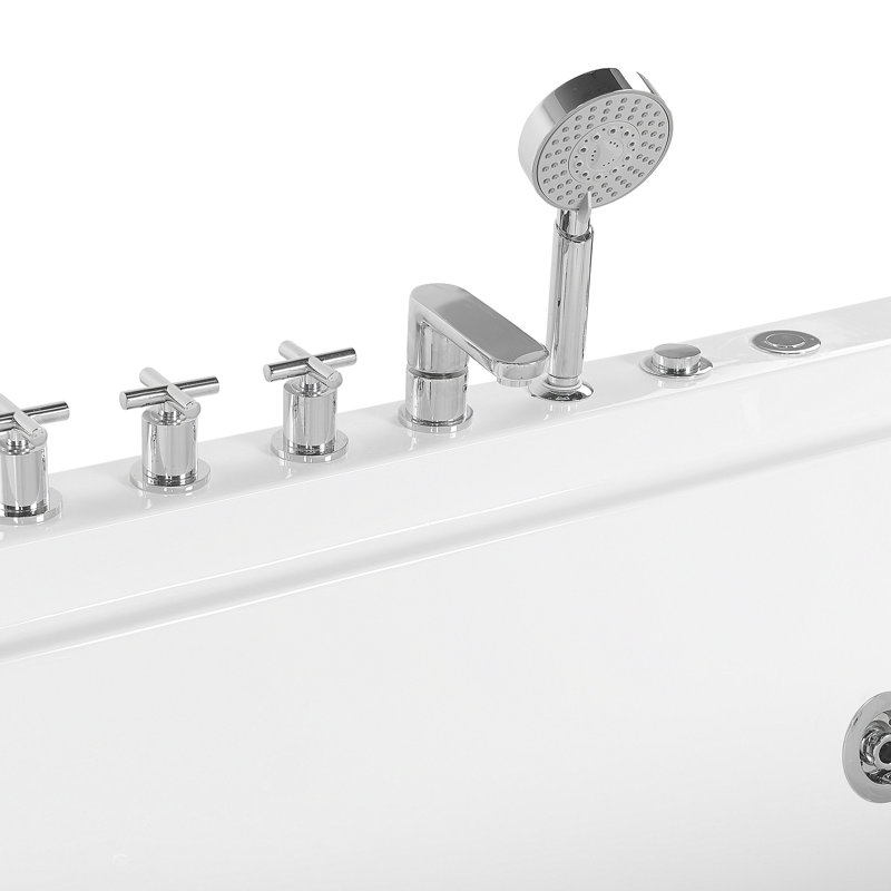 Yearsley 1100mm x 180mm Whirlpool Acrylic Bathtub