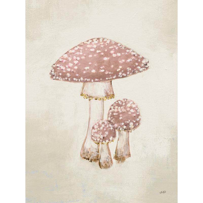 «Woodland Mushroom II Honeybloom» par Julia Purinton, H 24 po x l 18 po