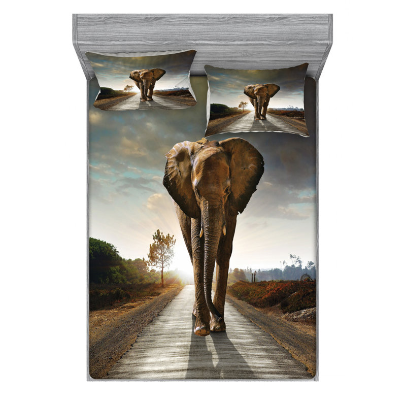 Microfiber Sheet Set, Full Sheet Set + Fitted Sheet + 2 Pillowcases