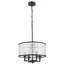 Lustre tambour 4 lumières Lindale
