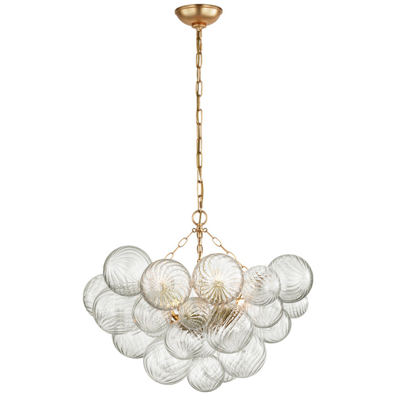 Talia 6 - Light Chandelier, Gild