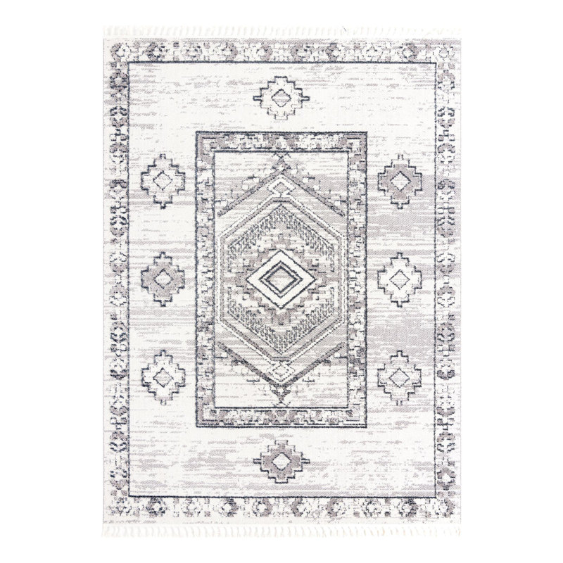 Gosnold Geometric Indoor Rug, Rectangle 9' x 12'