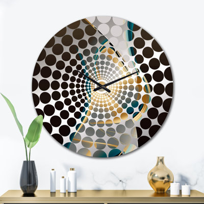 Magee - Abstract Geometric Wall Clock