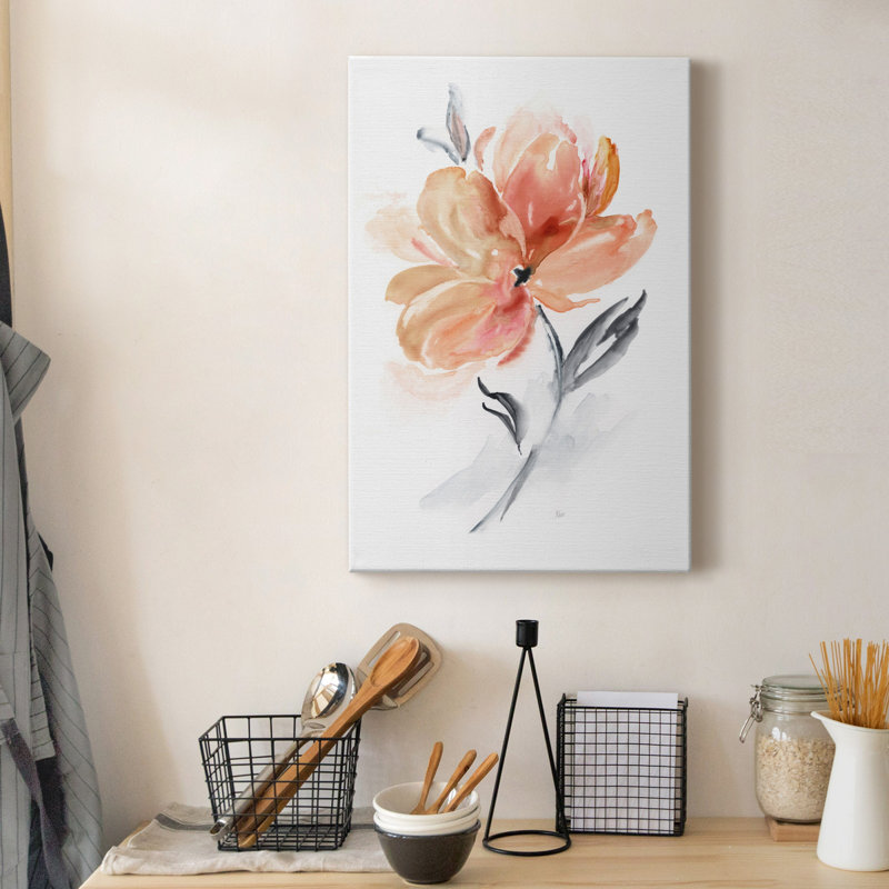 Soft Sensation II - peinture sur toile tendue, H 27 po x l 18 po x P 1 po