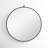 Cassie Metal/Manufactured Wood Round Wall Mirror-1825838290-1825838288