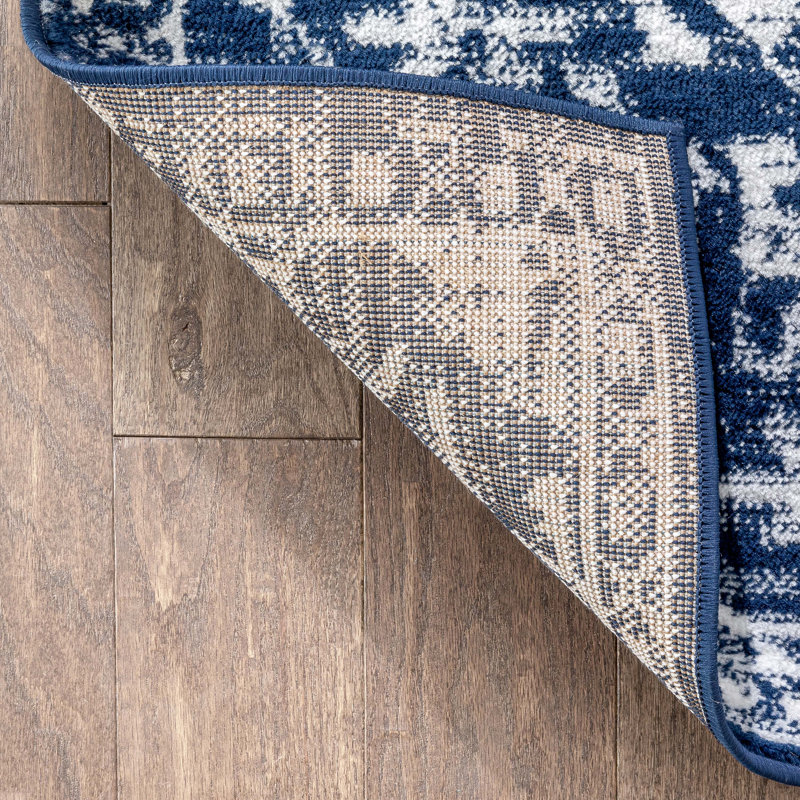 Dazzle Oriental Synthetic Area Rug, Rectangle 67 x 120cm