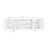Ella 71" Modern Sideboard with 9 Adjustable Shelves in White-1364571355