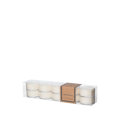 Bougie chauffe-plat parfumée Sanctuary avec support en plastique