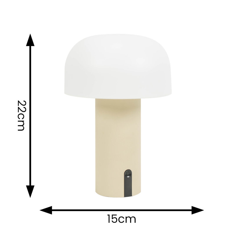 Severen Table Lamp, Beige