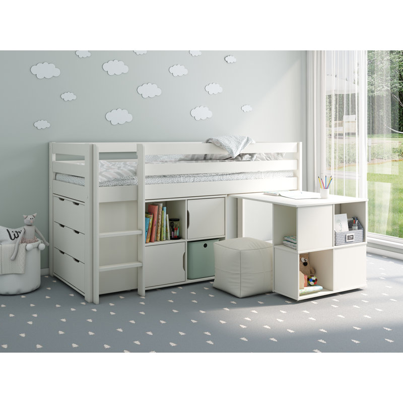 Nora Storage Kids Bed with Desk