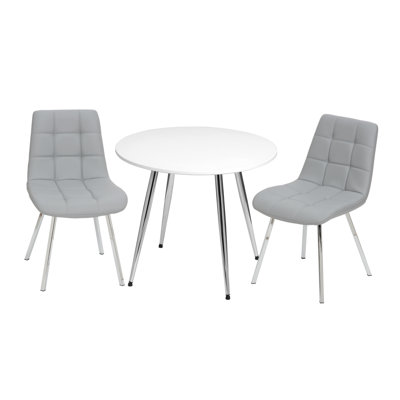 Paulita Kids 3 -Piece Activity Table and Chair Set