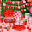 Strawberry Birthday Tableware, 139pcs Strawberry Party Tableware Set