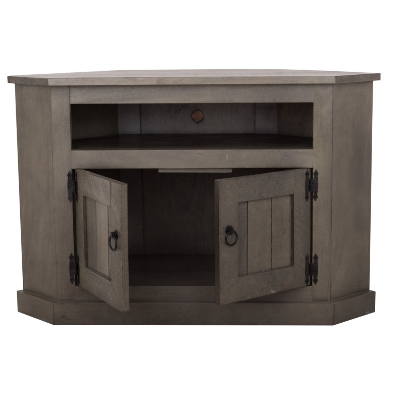 Dunstable TV Stand, 27" H x 41.25" W x 17" D, Soft White Stone
