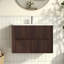 Meuble-lavabo mural 30 po