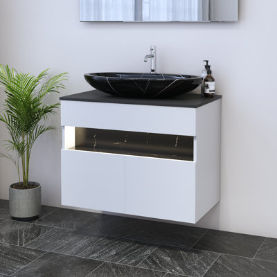 Lieke 31.5'' Single Bathroom Vanity with Top
