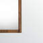 Miroir Eclipse avec finition noyer