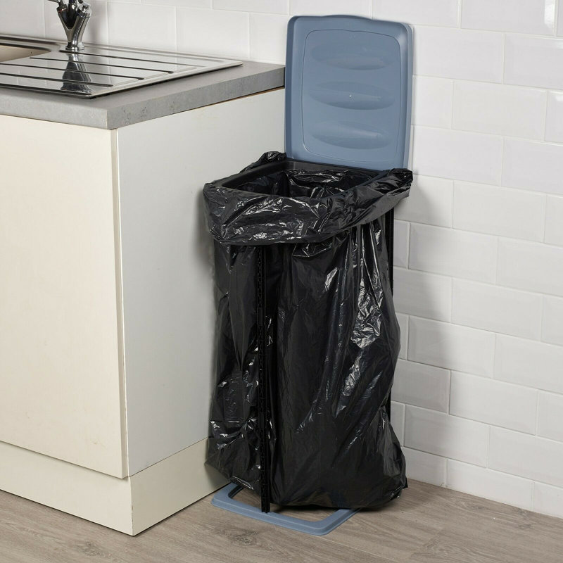 Monnier 60 Litre Waste Basket, Blue