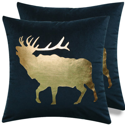 Christmas Microsuede Pillow Cover