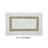 Widman 100% Cotton Tufted Reversible Bath Rug, Soft & Super Absorbent, Machine Washable Bathroom Rug for Shower, Tub & Sink Areas, 21" x 34" Rectangle, White/Sage-1255261316-1298058856