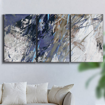 " Azure Rising III " 3 - Pieces