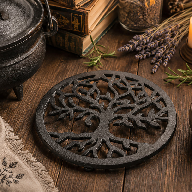 Aluminum Round 1 Piece Trivet