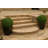 28'' Faux Boxwood Topiary in Metal Planter