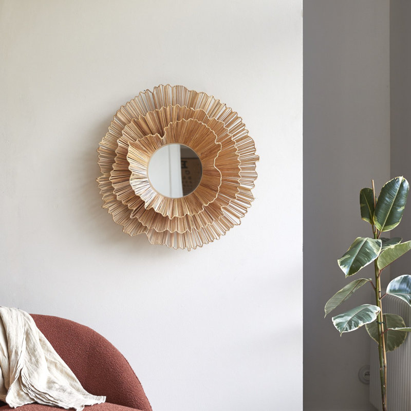 Pia Round Mirror