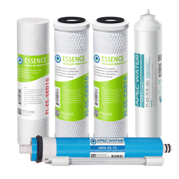 Filtre de remplacement d’osmose inversée complet apec water