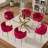 Antli 6 - Person Three Leg Base Dining Set-632700853-632700849-617401711