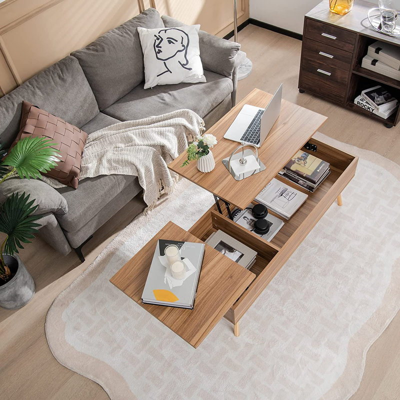 Coffee Table With Storage Space