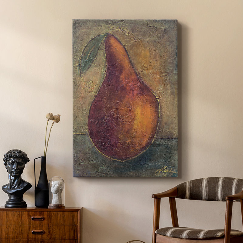 Poire II - galerie Cavas sur mesure, H 18 po x l 12 po