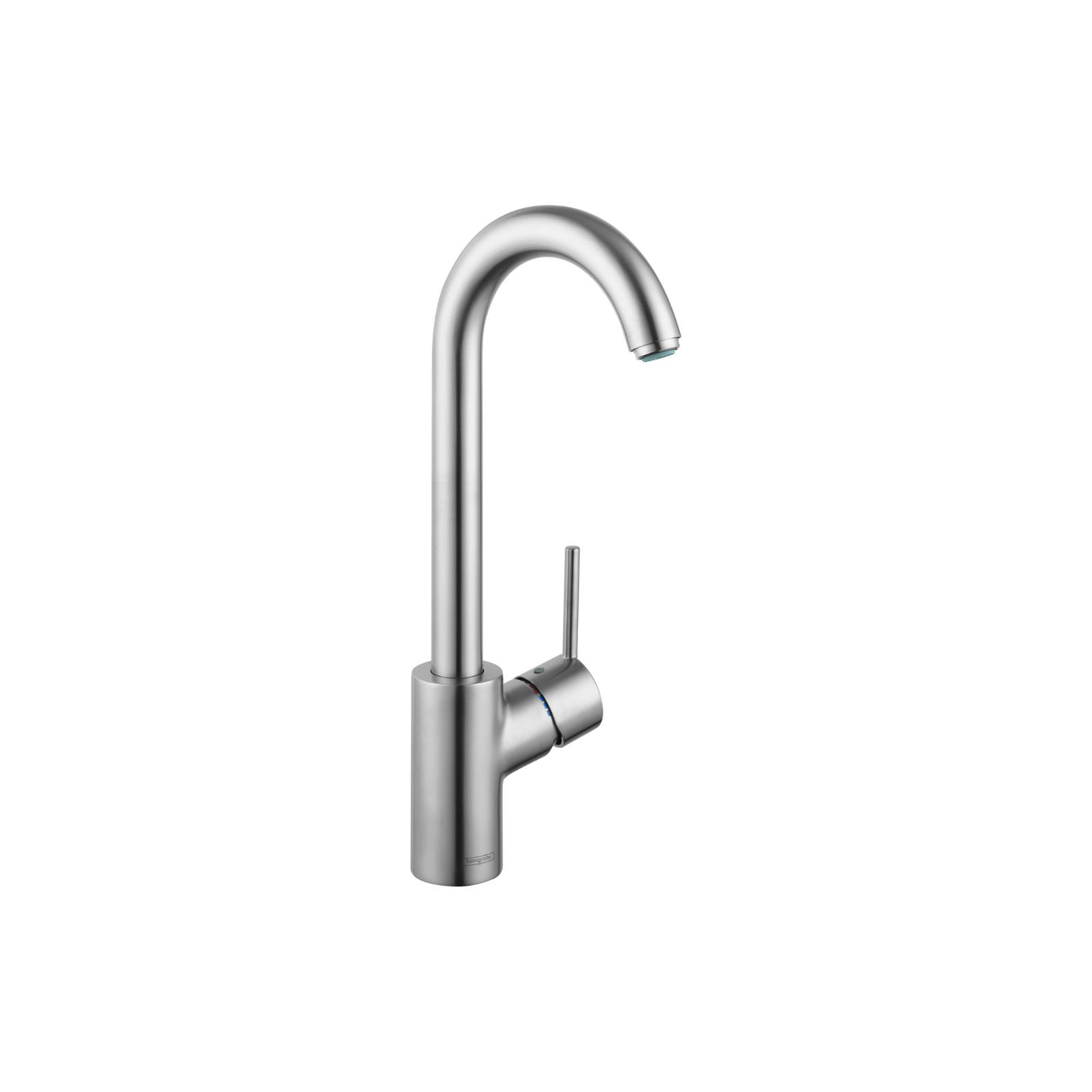 Talis S Single Handle Kitchen Faucet, Steel Optik