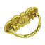 Brass Bail Scalloped Design 2 3/4" Centre to Centre Drop Handle