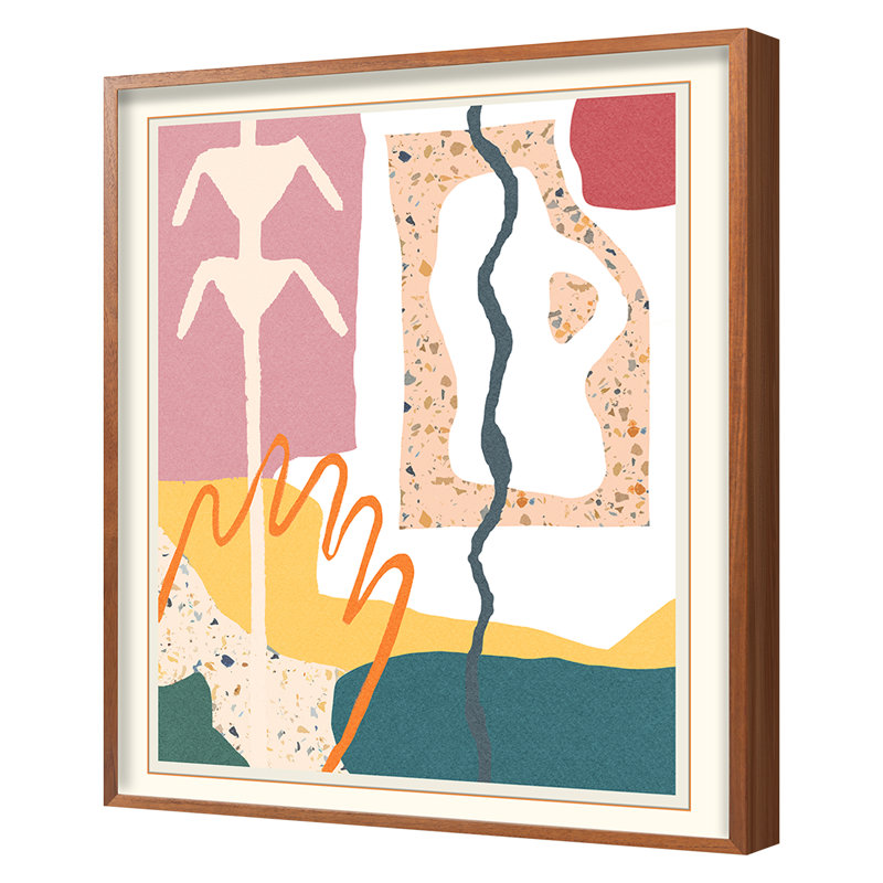 Terrazzo 1 par THE Studio - Impression sur papier d'une seule photo, H 41 po x l 34 po