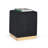 14.6-inch Square Velvet Ottoman-1635574395