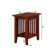 Jarrah Solid Wood End Table with Storage